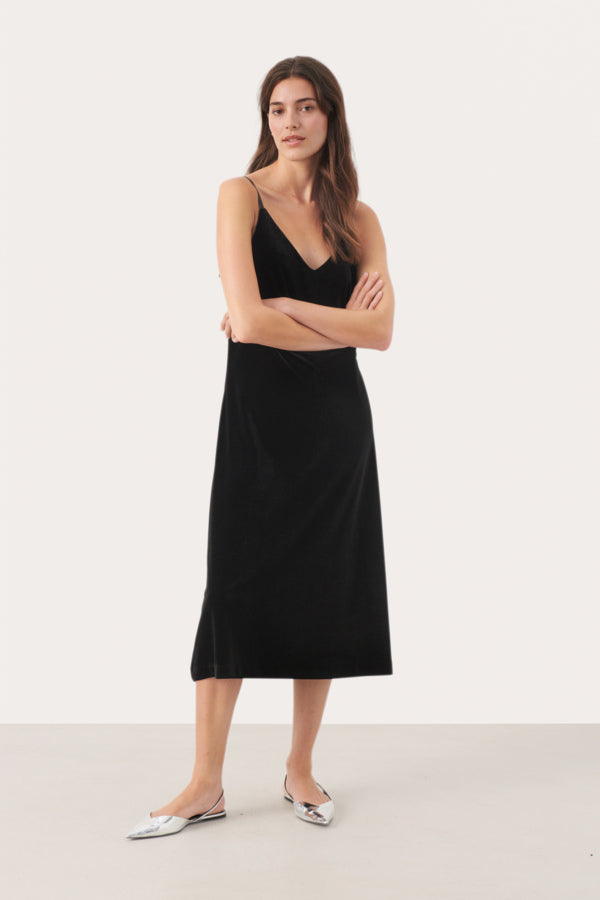 Easy Slip Dress - Black