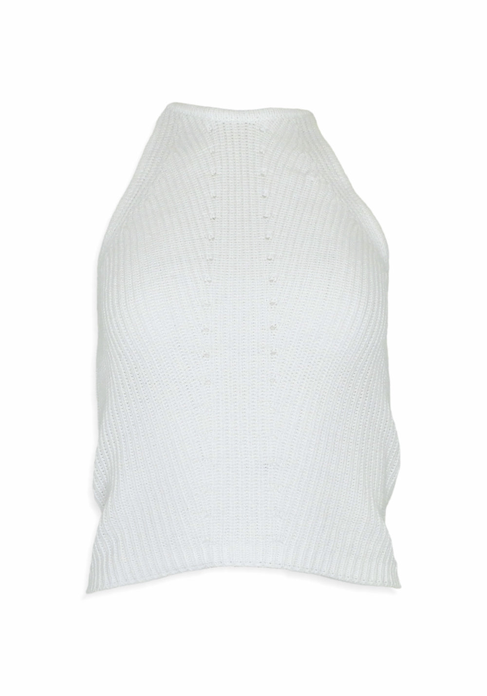 SHAKER HALTER TANK (WHITE) - AUTUMN CASHMERE – Joelle's/Jeff's Guyshop