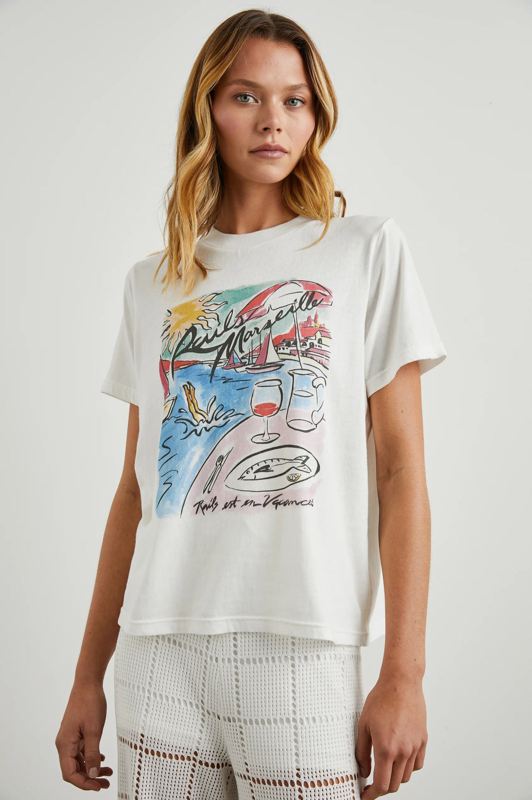 BOYFRIEND T-SHIRT (MARSEILLE) - RAILS