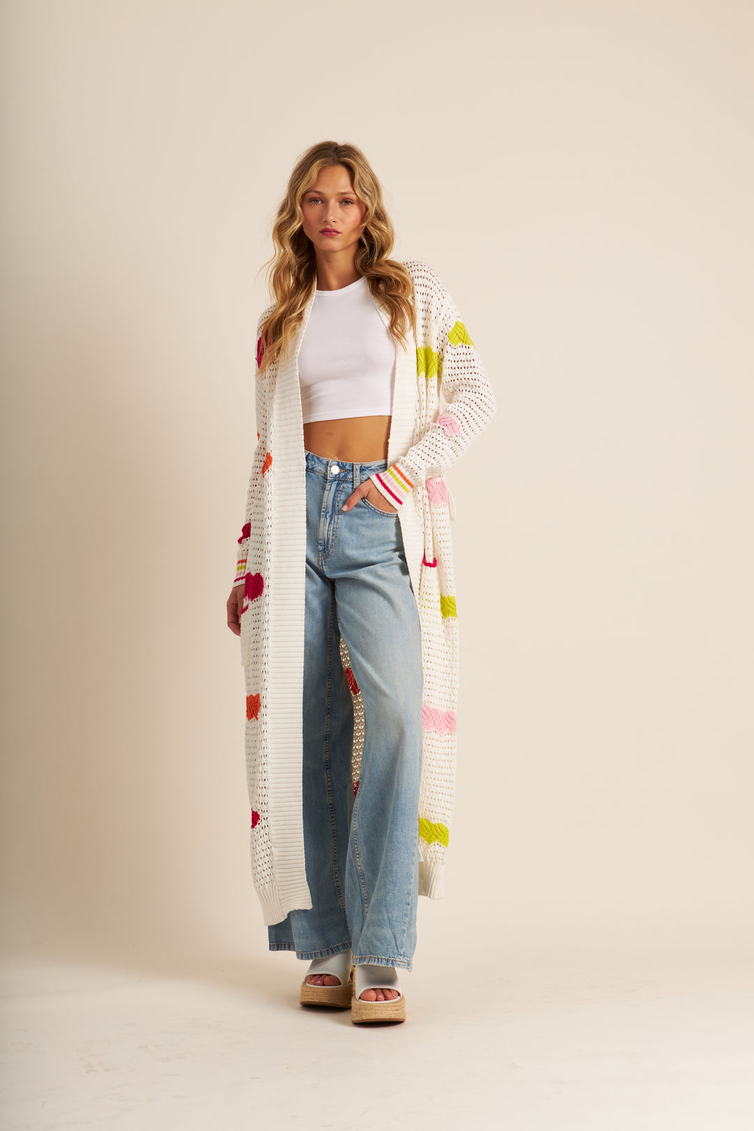 GAEL MAXI CARDIGAN - JOHN+JENN