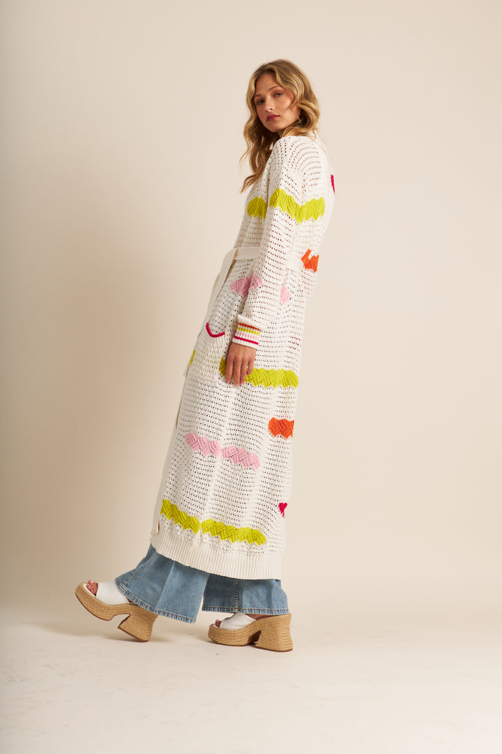 GAEL MAXI CARDIGAN - JOHN+JENN