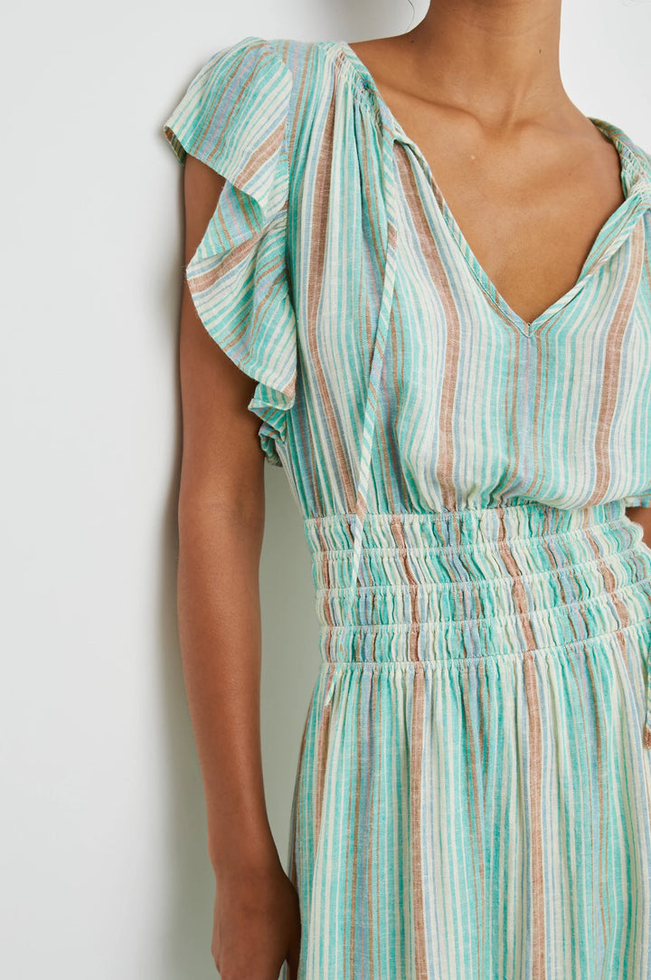 IONA DRESS (SEAVIEW STRIPE) - RAILS