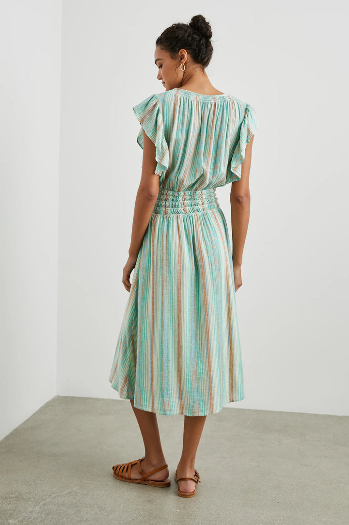 IONA DRESS (SEAVIEW STRIPE) - RAILS