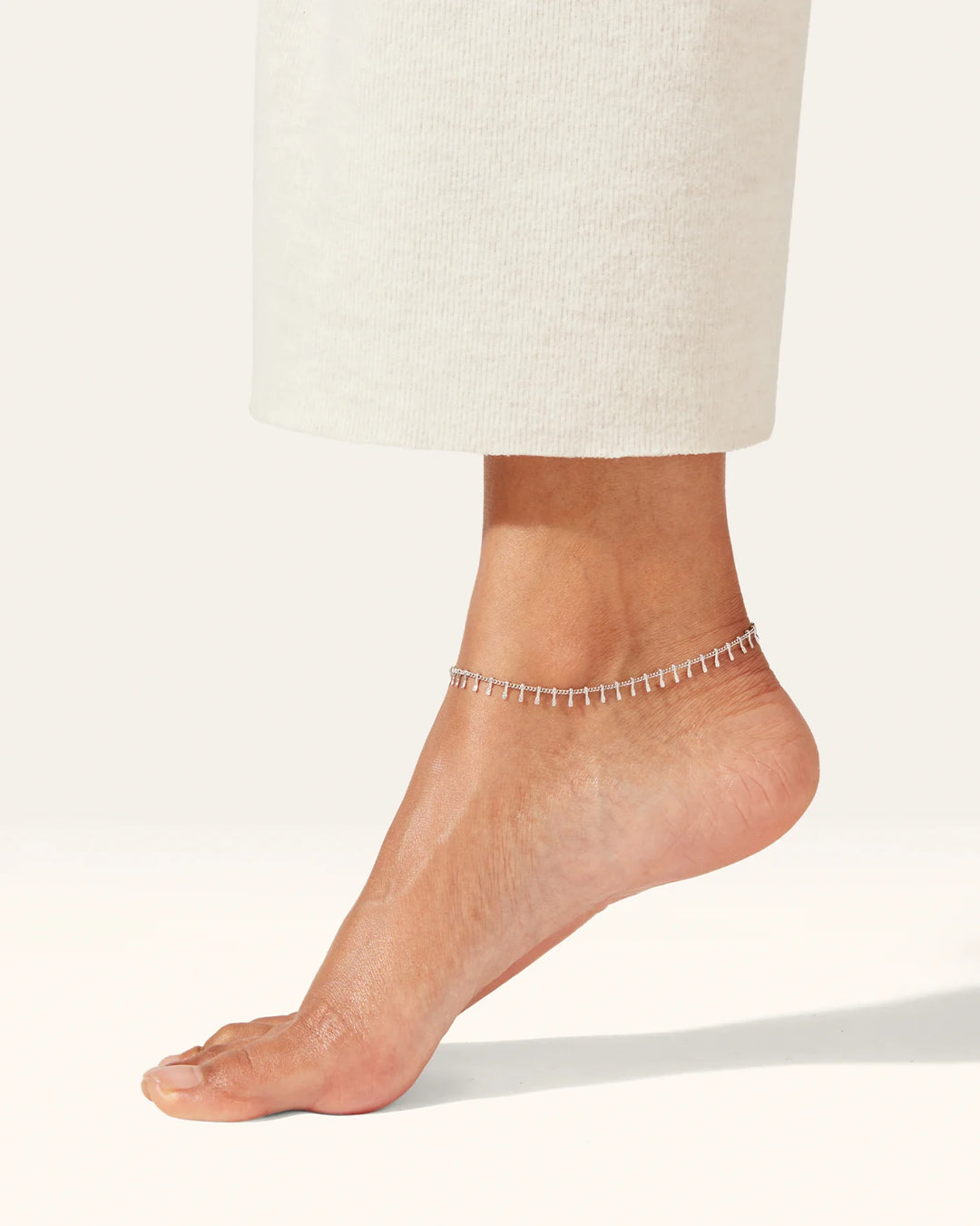 LUMI ANKLET (SILVER) - JENNY BIRD