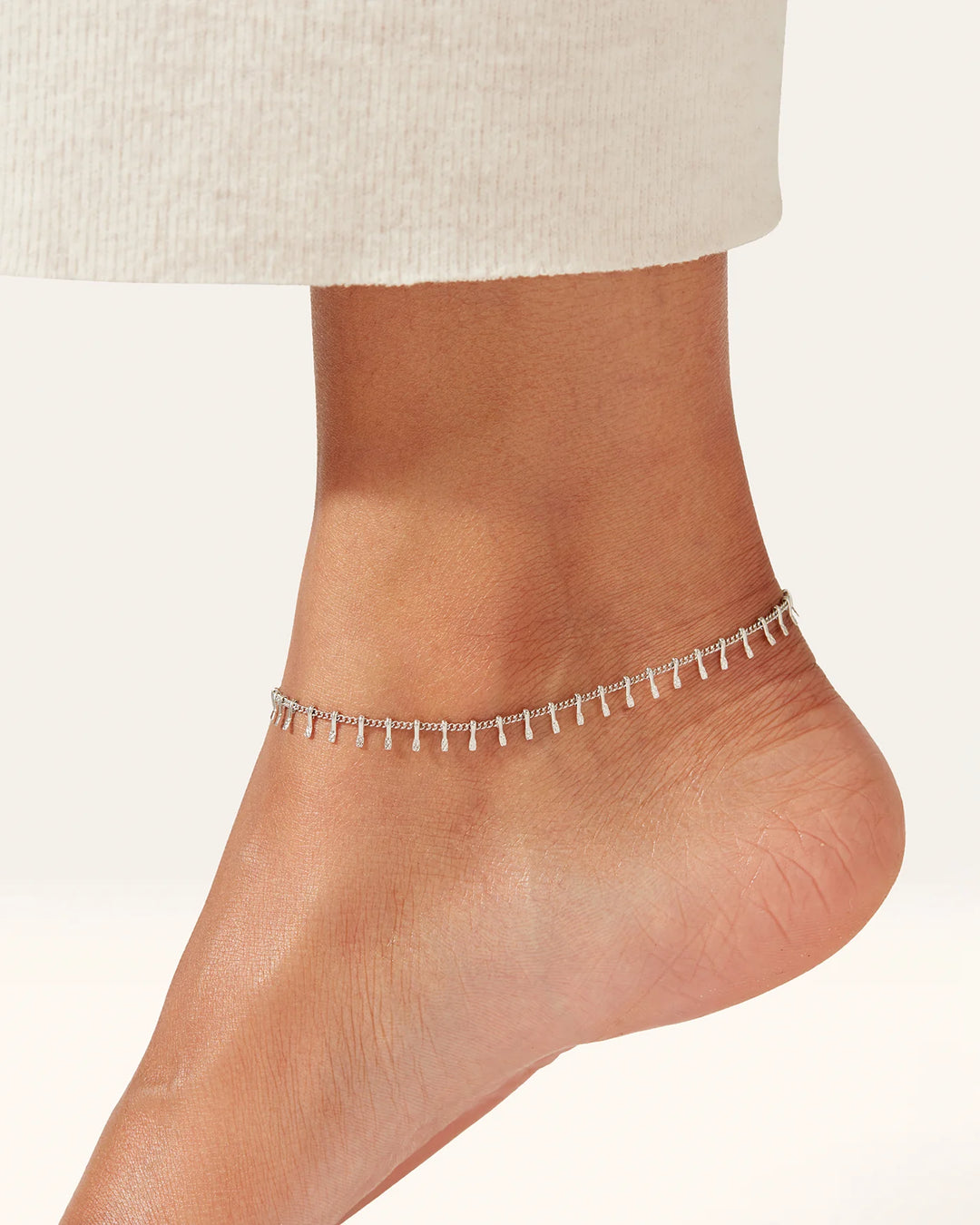 LUMI ANKLET (SILVER) - JENNY BIRD