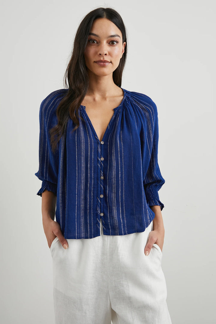 MARIAH TOP (NOJA STRIPE) - RAILS