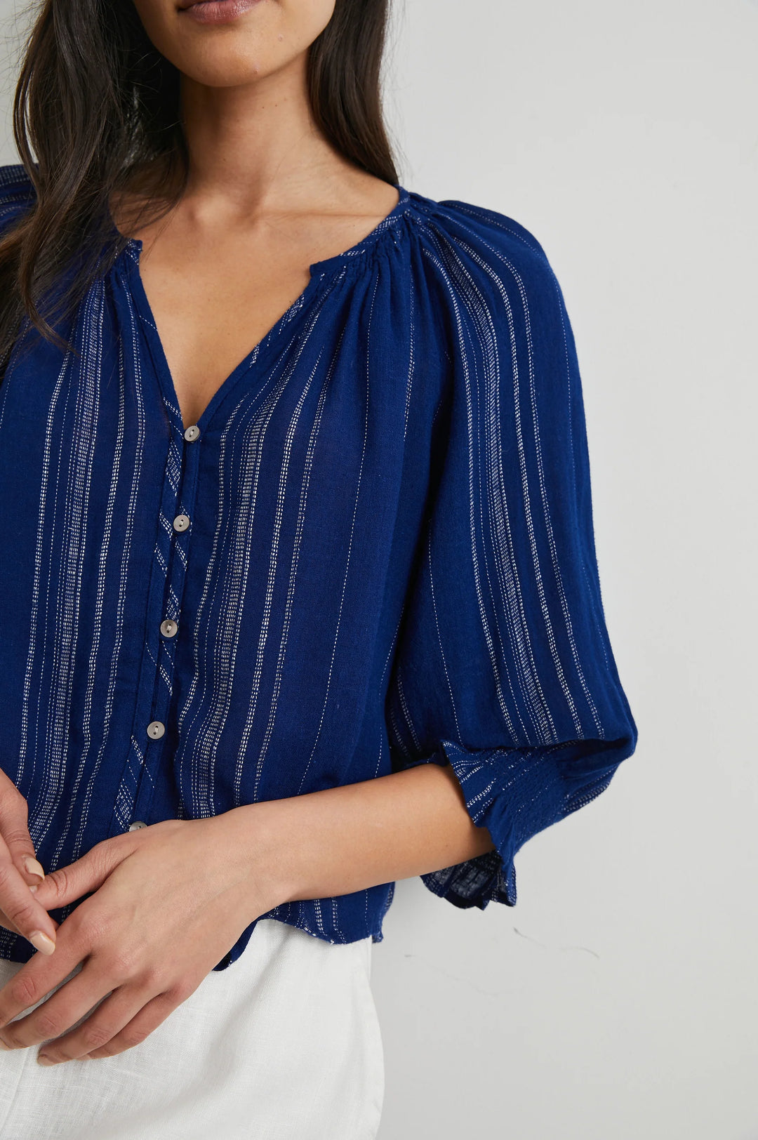 MARIAH TOP (NOJA STRIPE) - RAILS