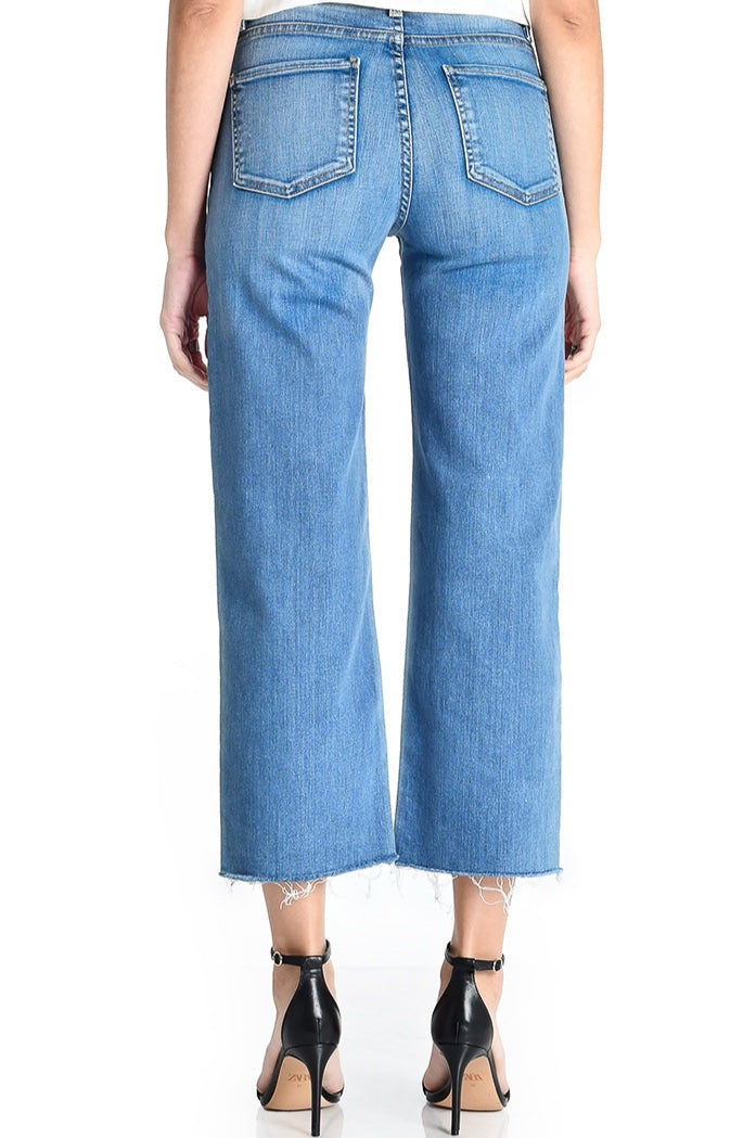 MALIBU WIDE LEG CROP (MADISON BLUE) - FIDELITY