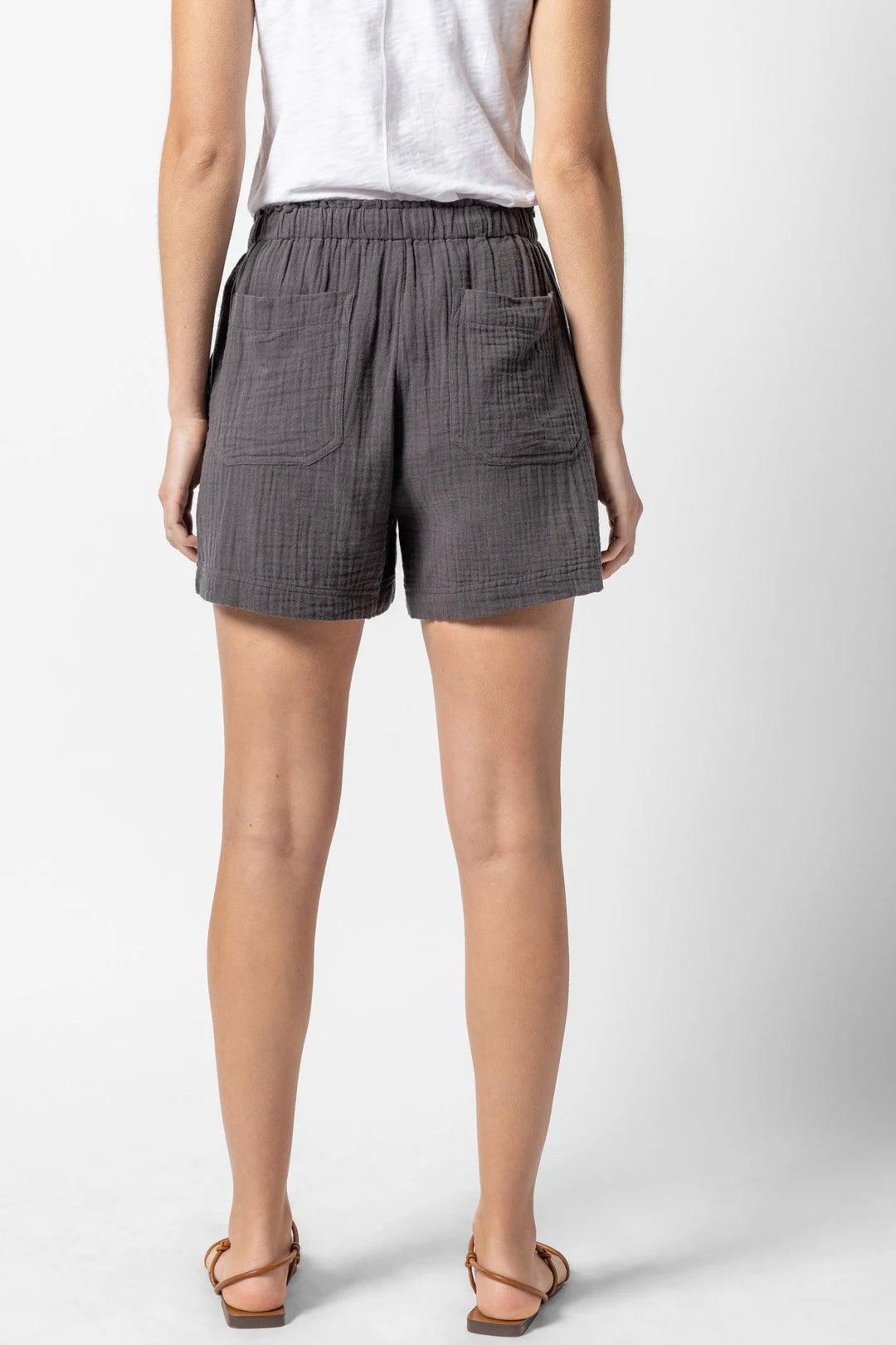 COTTON GAUZE SHORTS - LILLA P