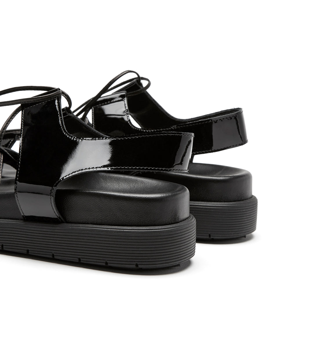 RAMBLER SANDAL ( BLACK) - LA CANADIENNE