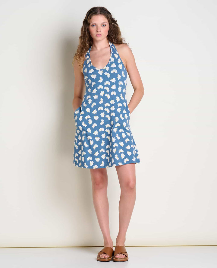 PLUMERIA HALTER DRESS - TOAD&CO