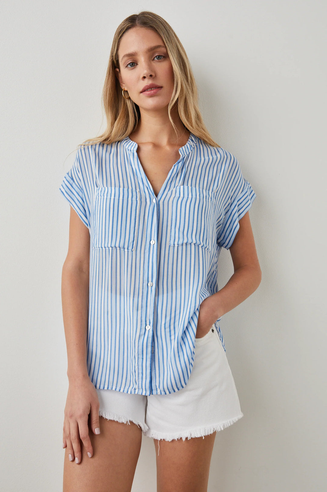 MEL SHIRT (MAR STRIPE) - RAILS