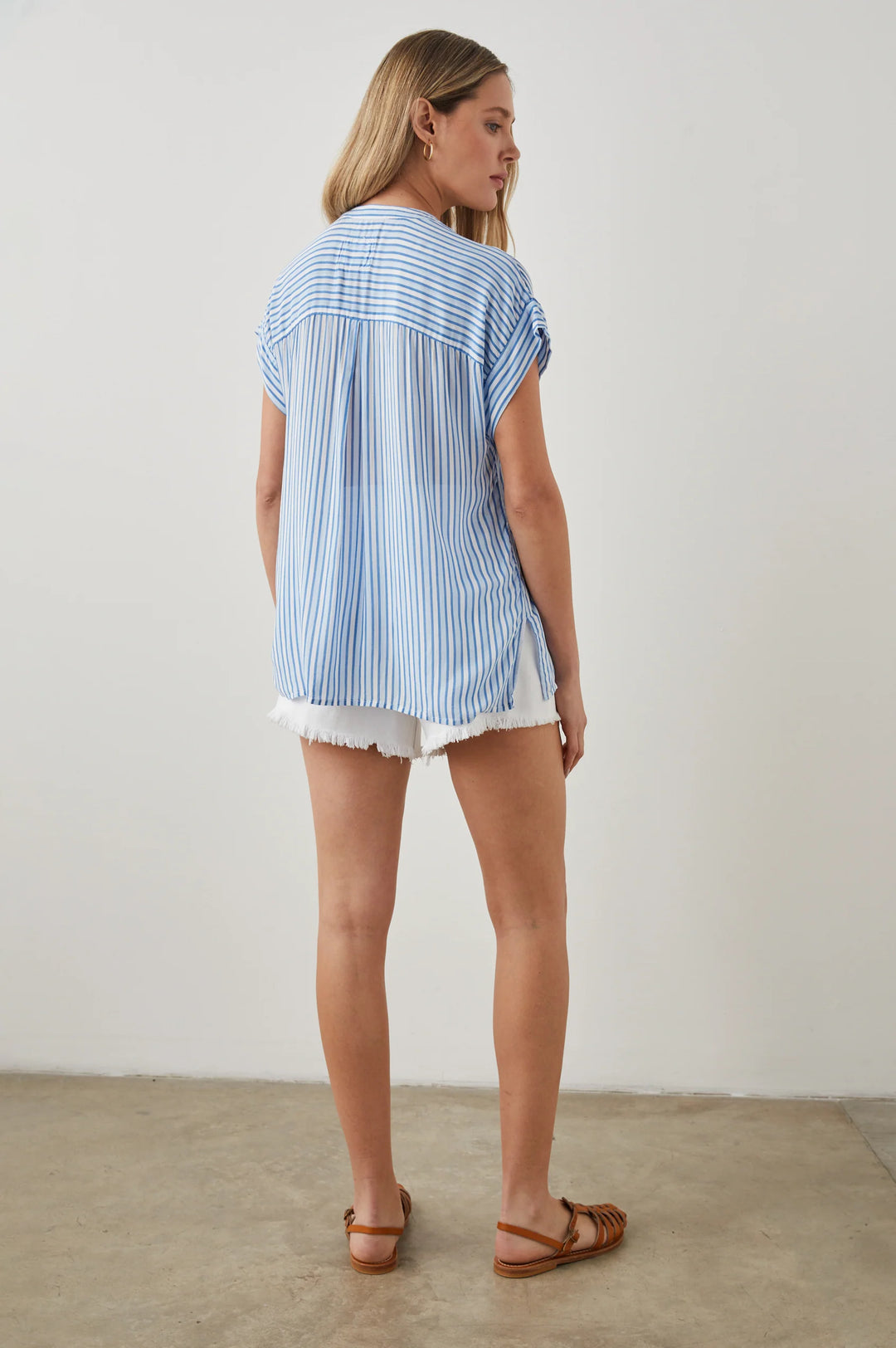 MEL SHIRT (MAR STRIPE) - RAILS