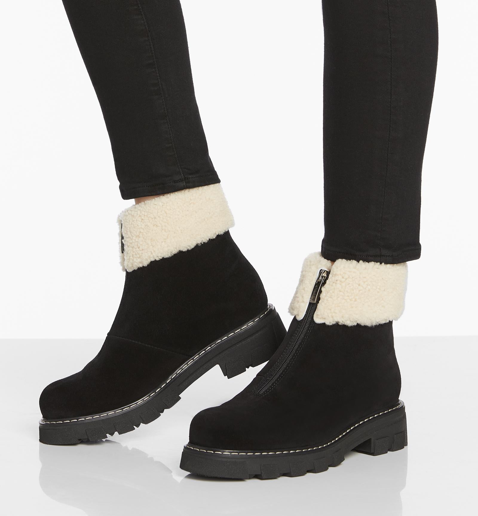 La canadienne best sale shearling boots